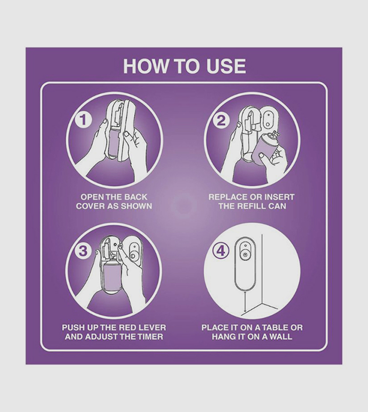 Buy Godrej Aer Matic, Automatic Air Freshener Auto Spray Kit With Flexi