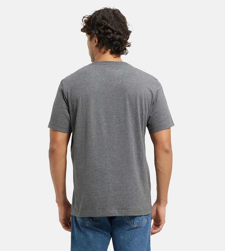 Solid Crew Neck T-Shirt