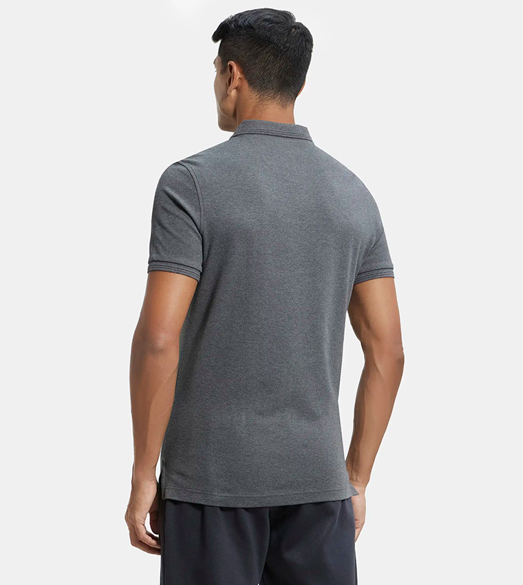 Logo Detail Short Sleeves Polo T-Shirt