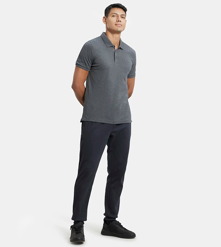 Logo Detail Short Sleeves Polo T-Shirt