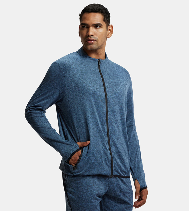 MOVE Solid Zip-Through Jacket