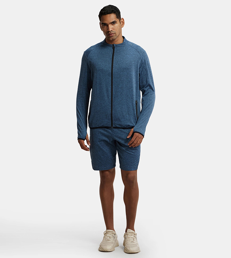 MOVE Solid Zip-Through Jacket