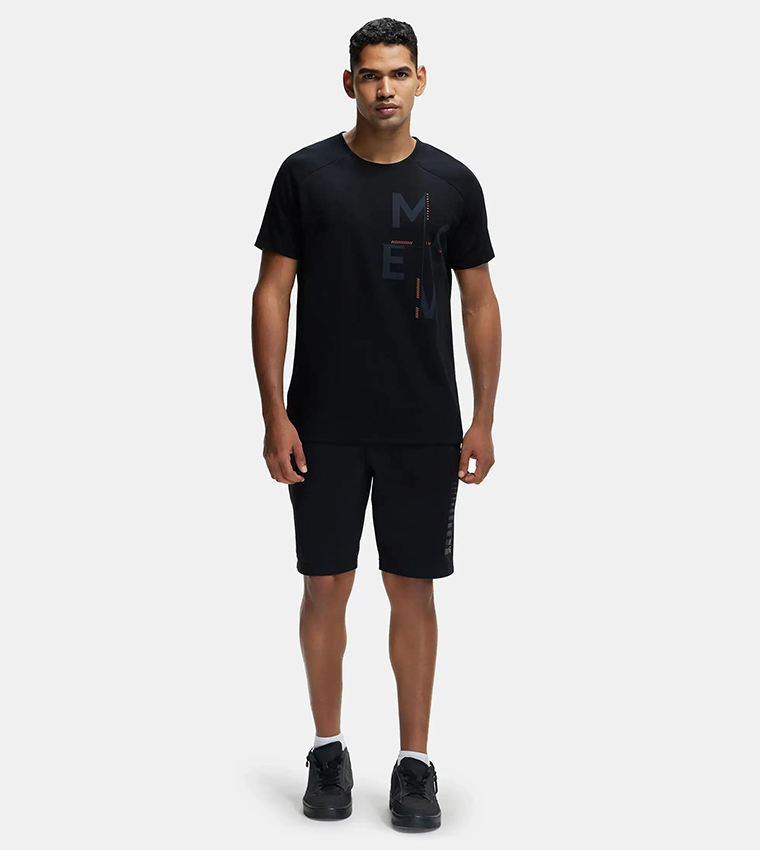 MOVE Printed Crew Neck T-Shirt