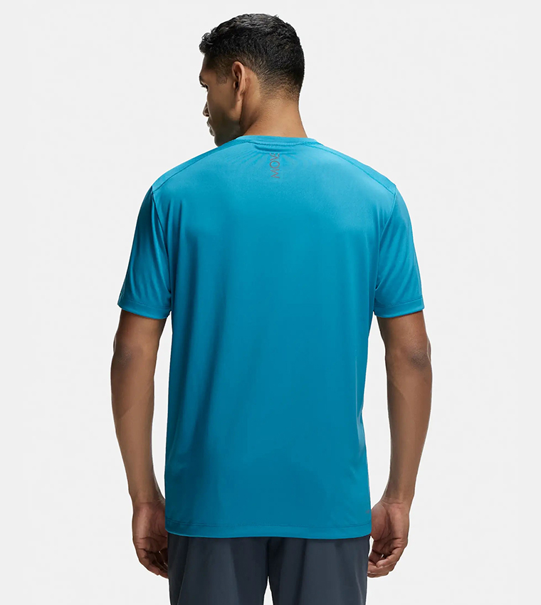 Solid Crew Neck Short Sleeves T-Shirt