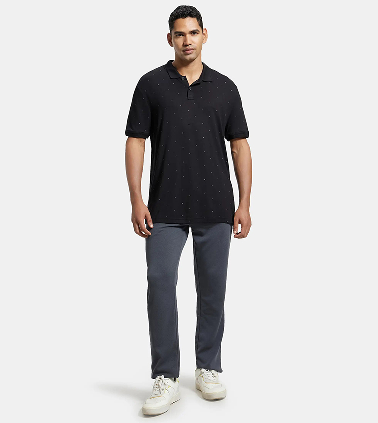 International Collection Printed Polo T-Shirt