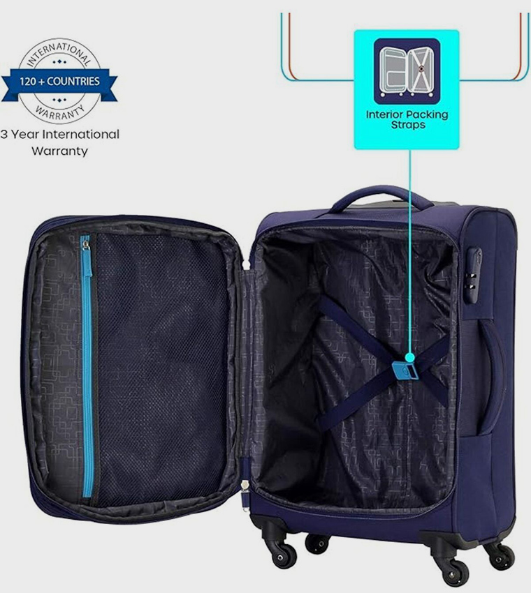 Jamaica Softshell Spinner Trolley Bag, 80cm