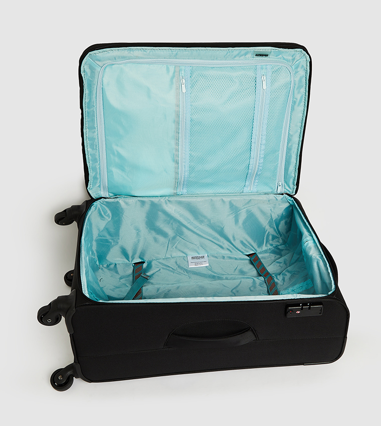 Buy American Tourister MARINA Spinner 57 Cm Luggage Trolly Bag In Black