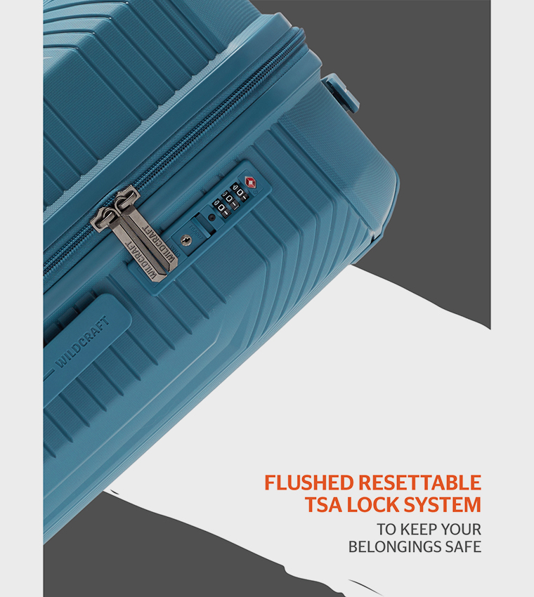 ZEUS Trolley Bag with TSA Lock, 55cm