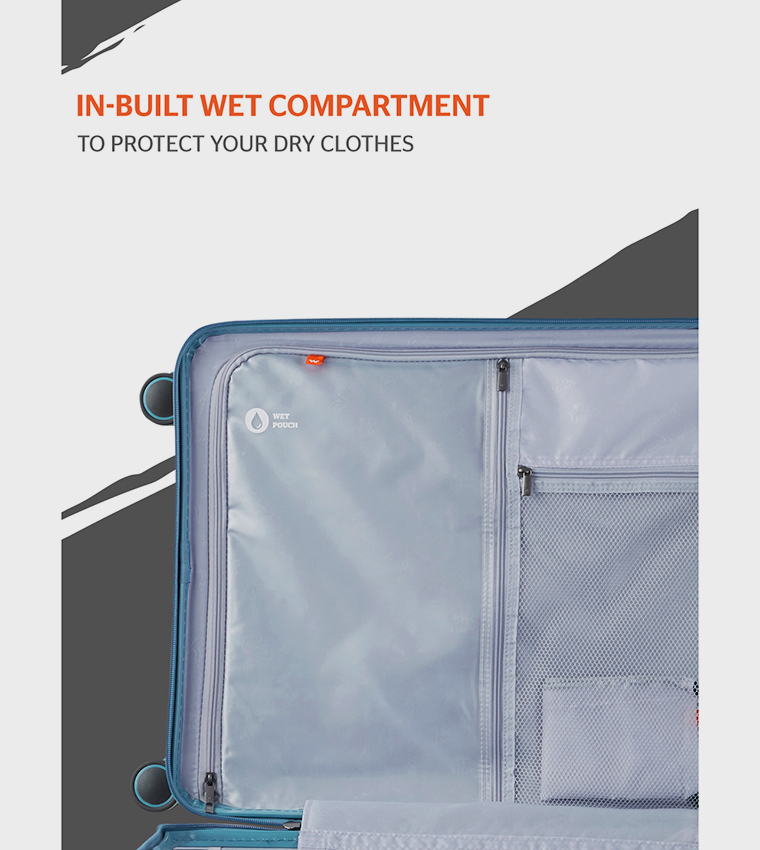 ZEUS Trolley Bag with TSA Lock, 55cm