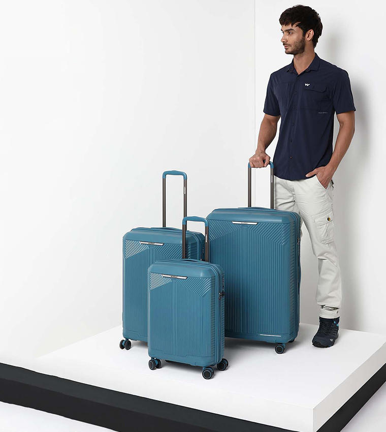 حقيبة ترولي زيوس بقفل TSA، 55 سم