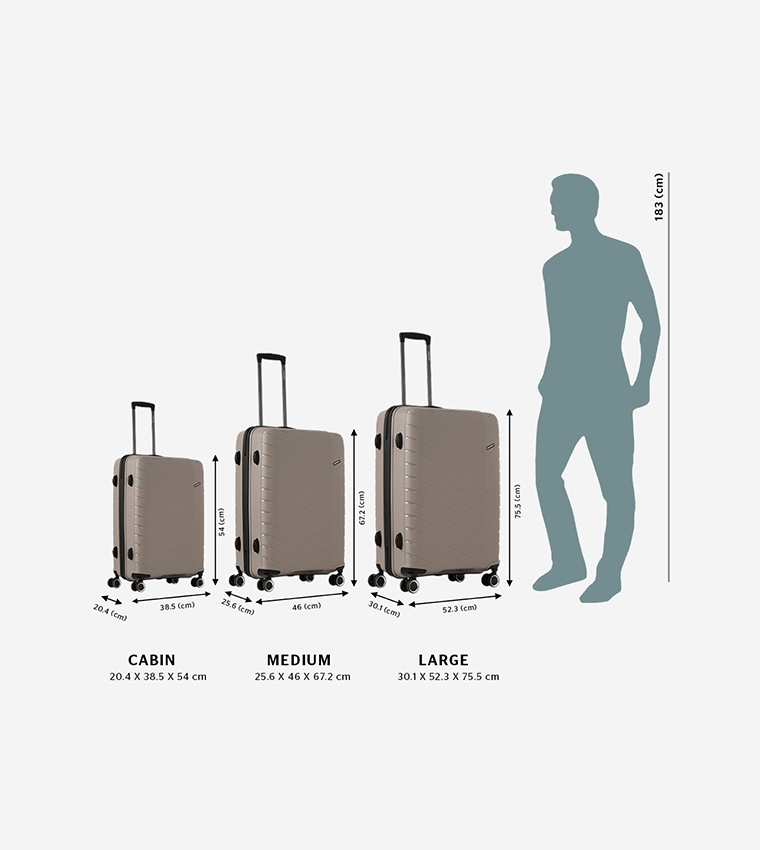 FLYNT Hardshell Trolley Bag, 75cm
