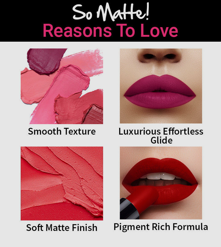 So Matte Lipstick Chocolate Truffle 28M 4.2gm