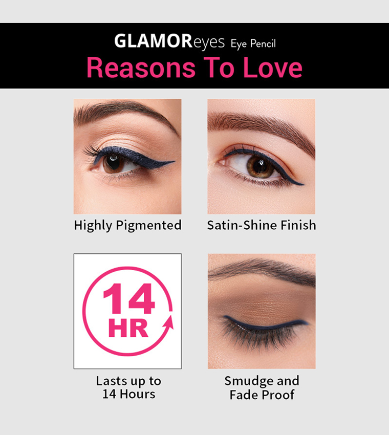 Glamoreyes Eye Pencil Midnight&nbsp;Mage 07 1.2gm