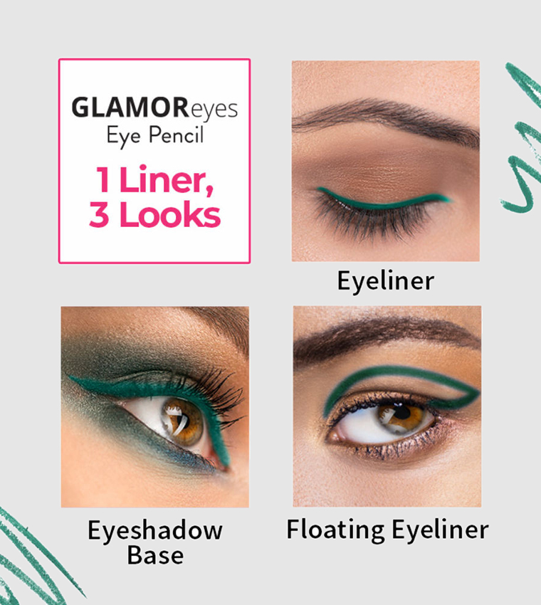 Glamoreyes Eye Pencil Emerald Wand 09 1.2gm