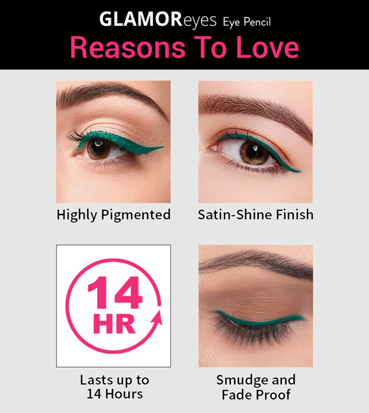 Glamoreyes Eye Pencil Emerald Wand 09 1.2gm