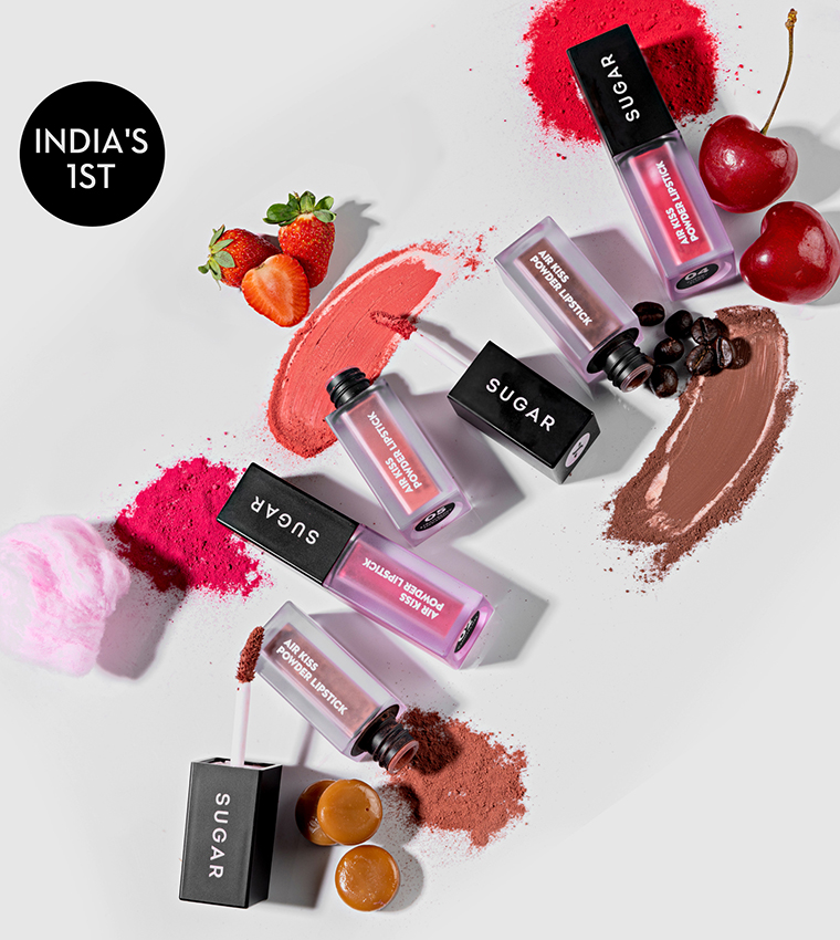 Buy Sugar Air Kiss Powder Lipstick 03 Caramel Souffle 2ml In Pink 6thStreet UAE