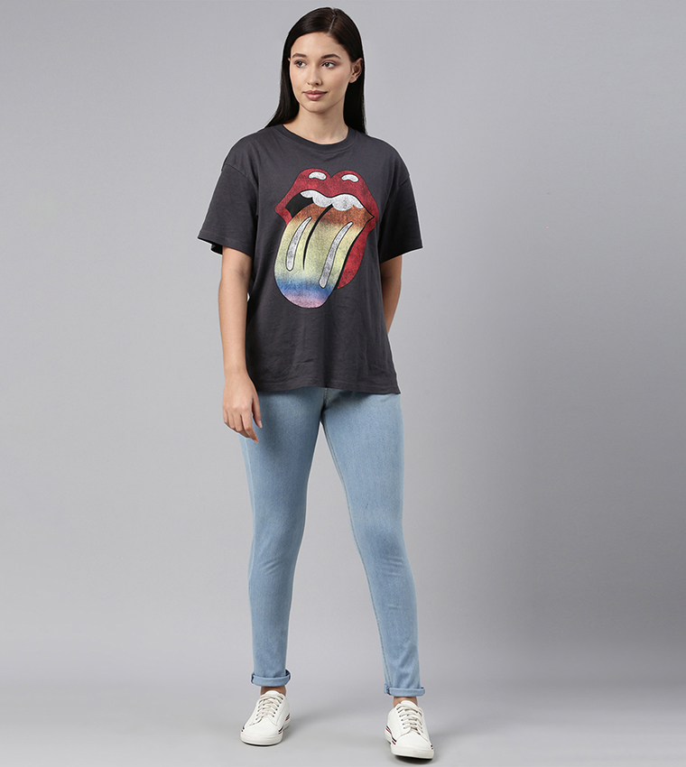 Faded Skinny Fit Stretch Jeggings