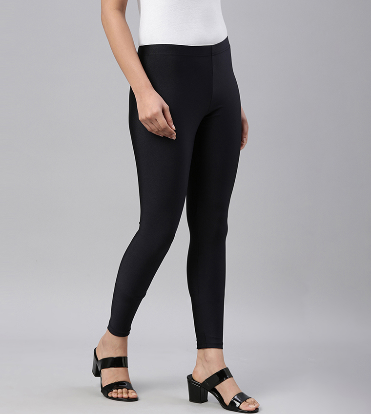 Solid Shimmer Leggings