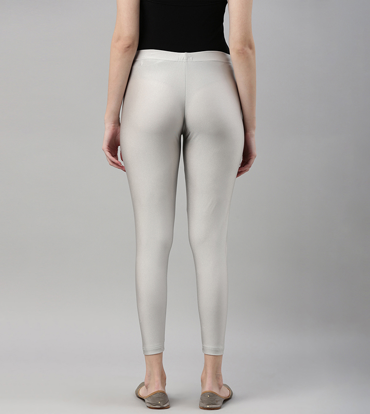 Solid Shimmer Leggings