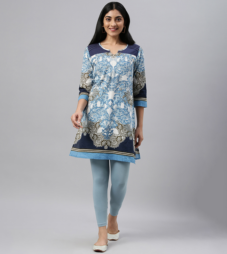 Solid Ankle Length Leggings