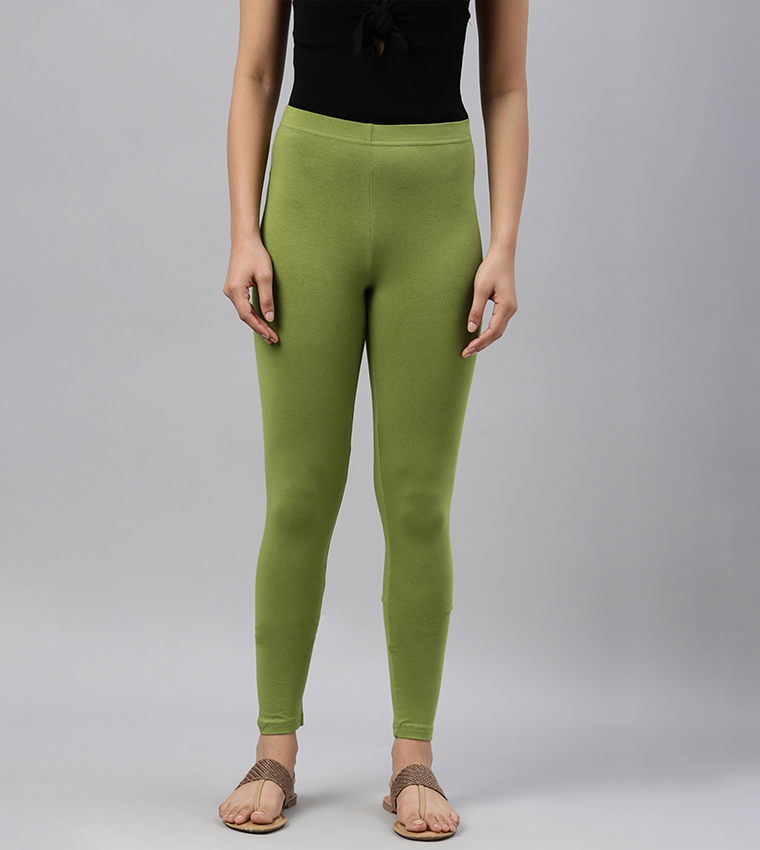 Go Colors  leggings - Green leggings