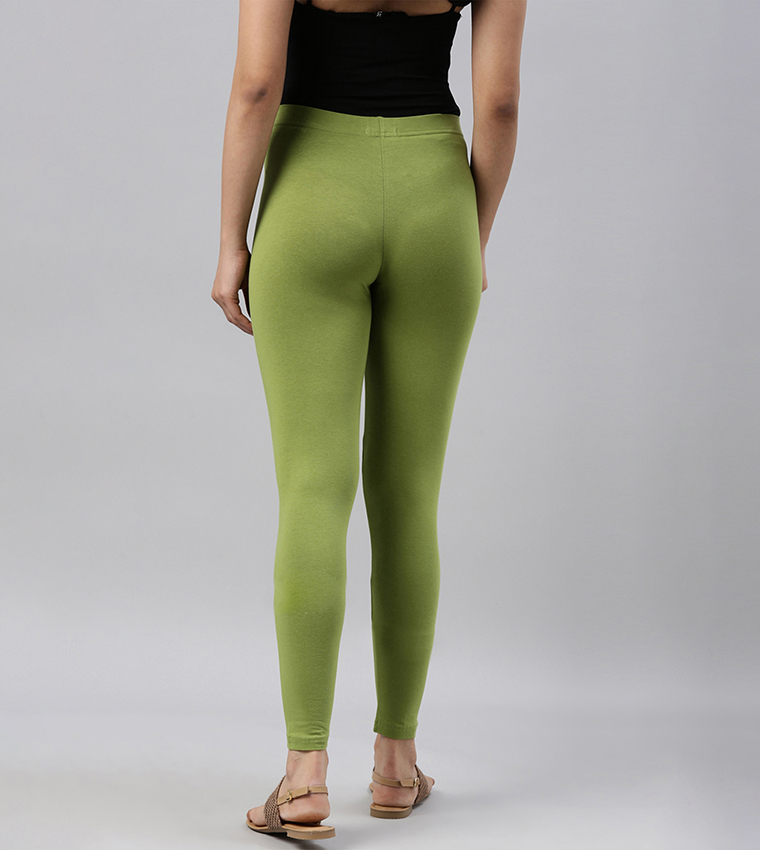 Go Colors  leggings - Green leggings