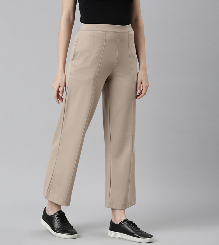 بنطال واسع سادة  