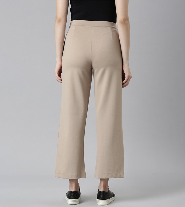 بنطال واسع سادة  