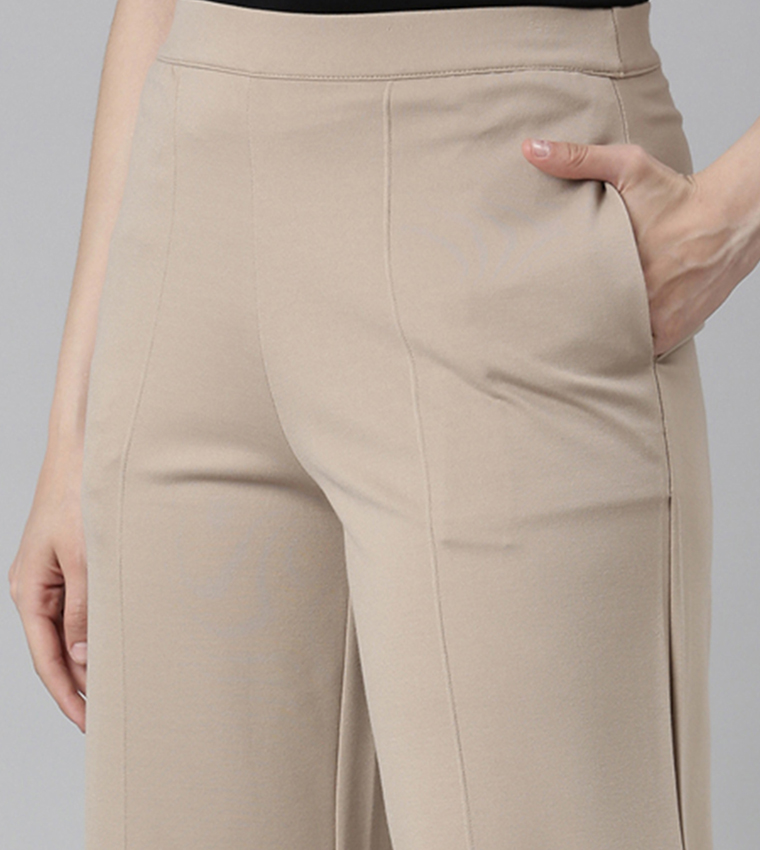 بنطال واسع سادة  