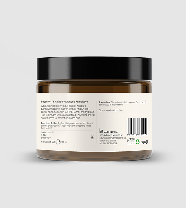 Chandan Varnya Lepa Facial Treatment Masque, 60g