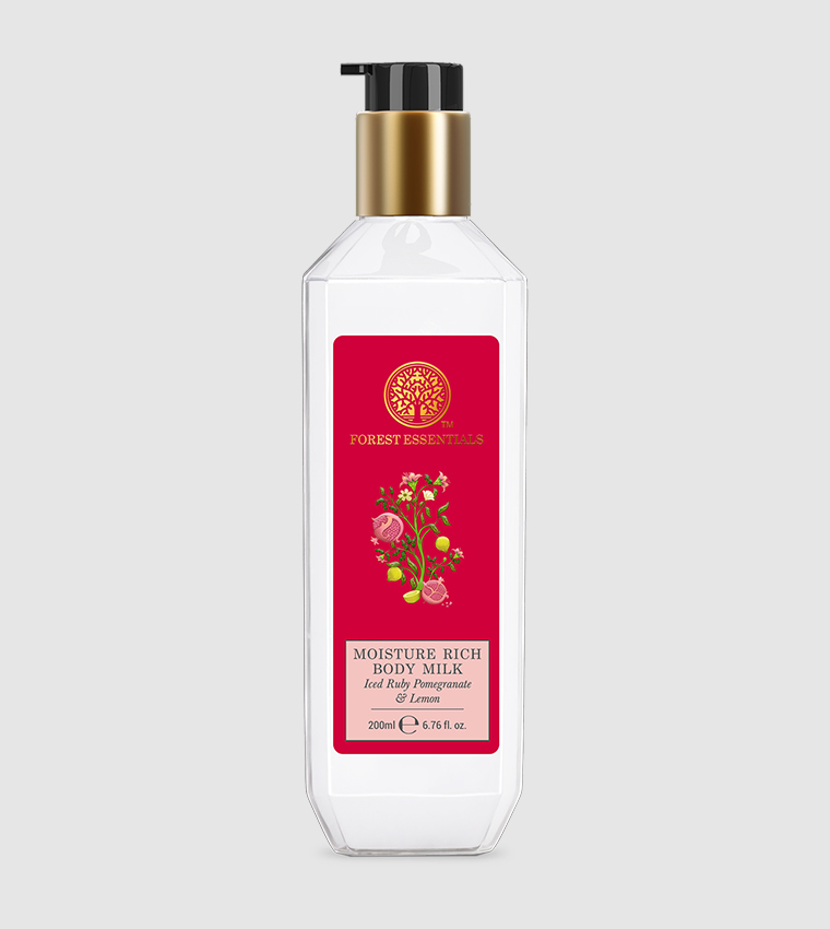 Iced Ruby Pomegranate & Lemon Moisture Rich Body Milk, 200ml