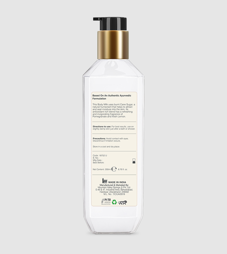 Iced Ruby Pomegranate & Lemon Moisture Rich Body Milk, 200ml