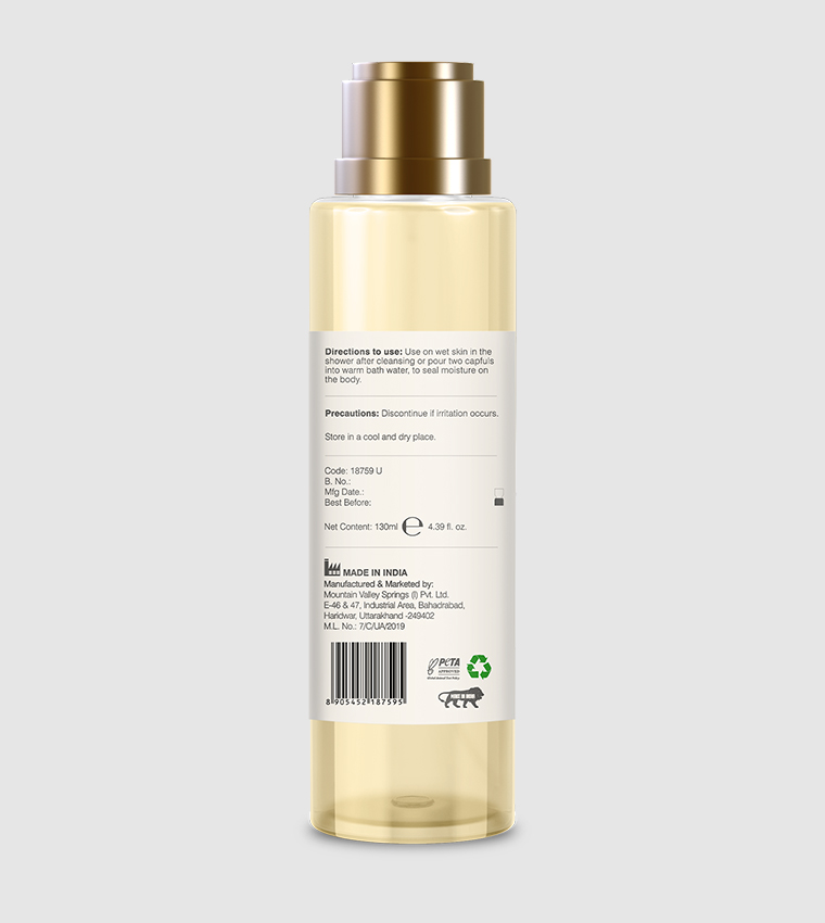 Sheer Indulgence Iced Ruby Pomegranate & Lemon Bath and Shower Oil, 130ml