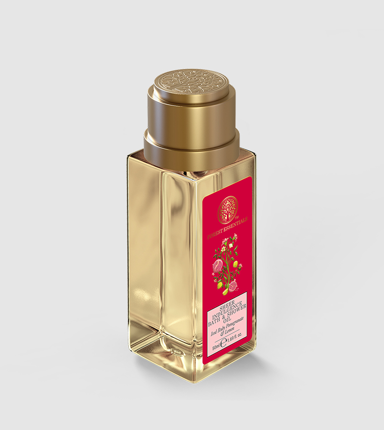 Sheer Indulgence Iced Ruby Pomegranate & Lemon Bath and Shower Oil, 50ml