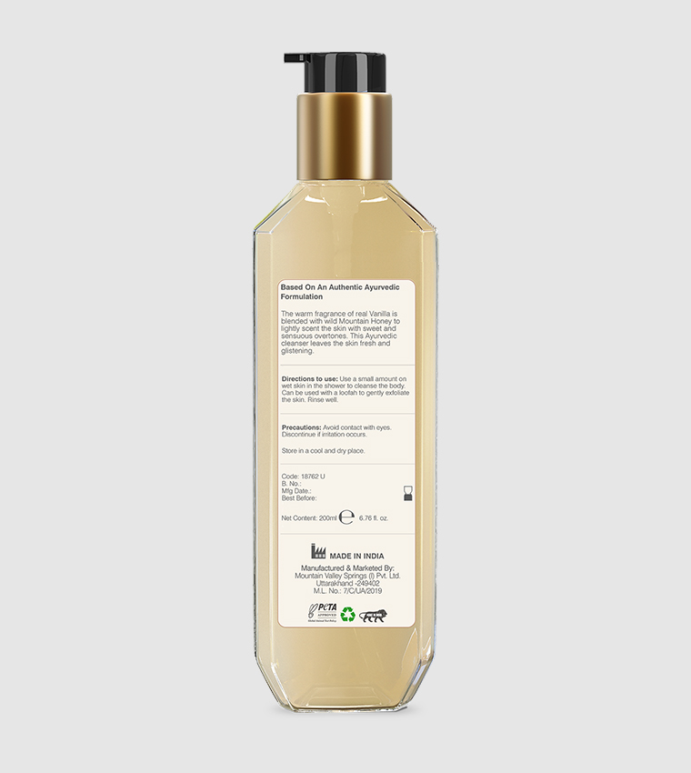 Hydrating Shower Wash Honey & Vanilla, 200ml