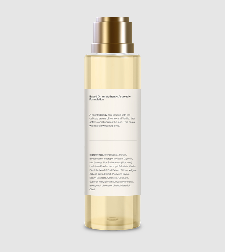 Scented Body Mist Honey & Vanilla, 130ml