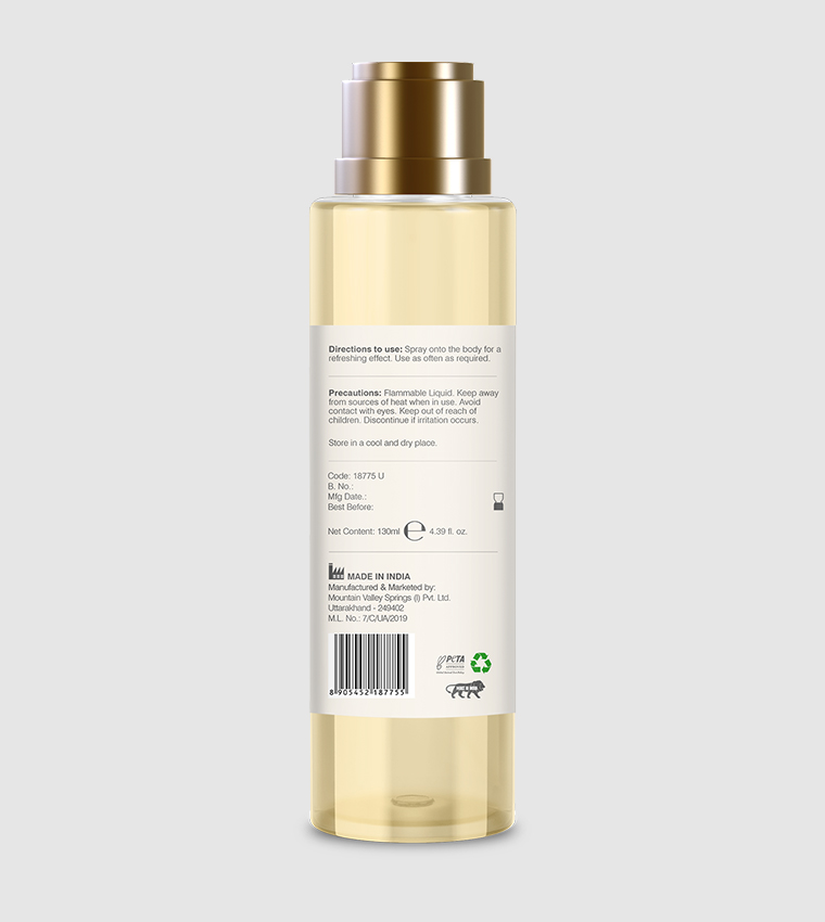 Scented Body Mist Honey & Vanilla, 130ml