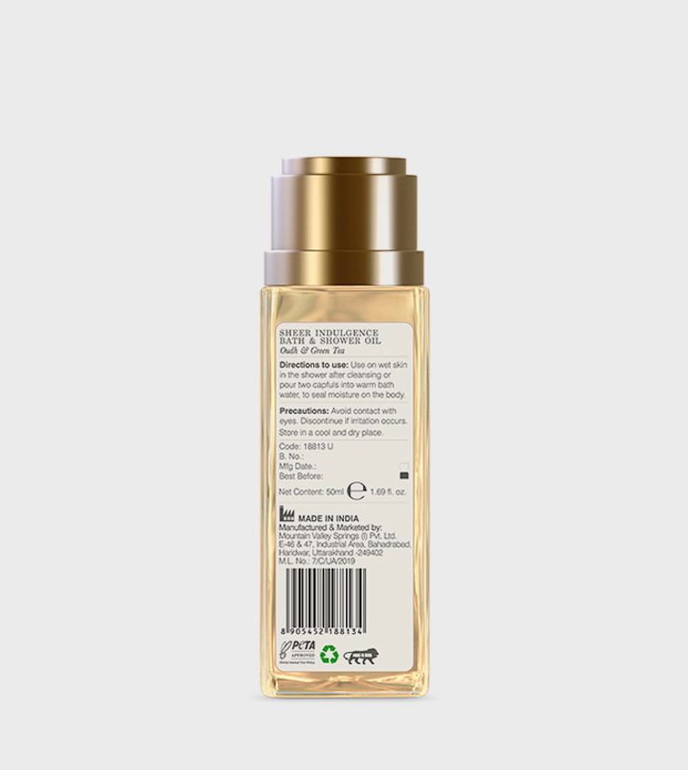 Oudh & Green Tea After Bath Oil (G), 50ml