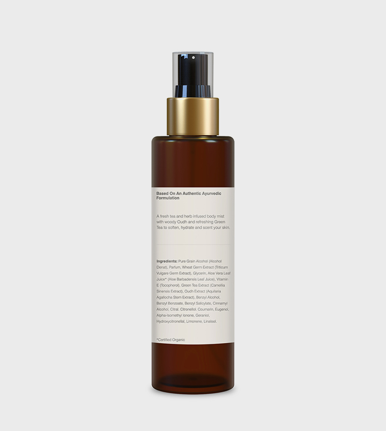 Oudh & Green Tea Body Mist (G), 130ml