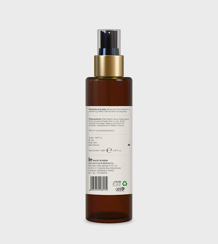 Oudh & Green Tea Body Mist (G), 130ml