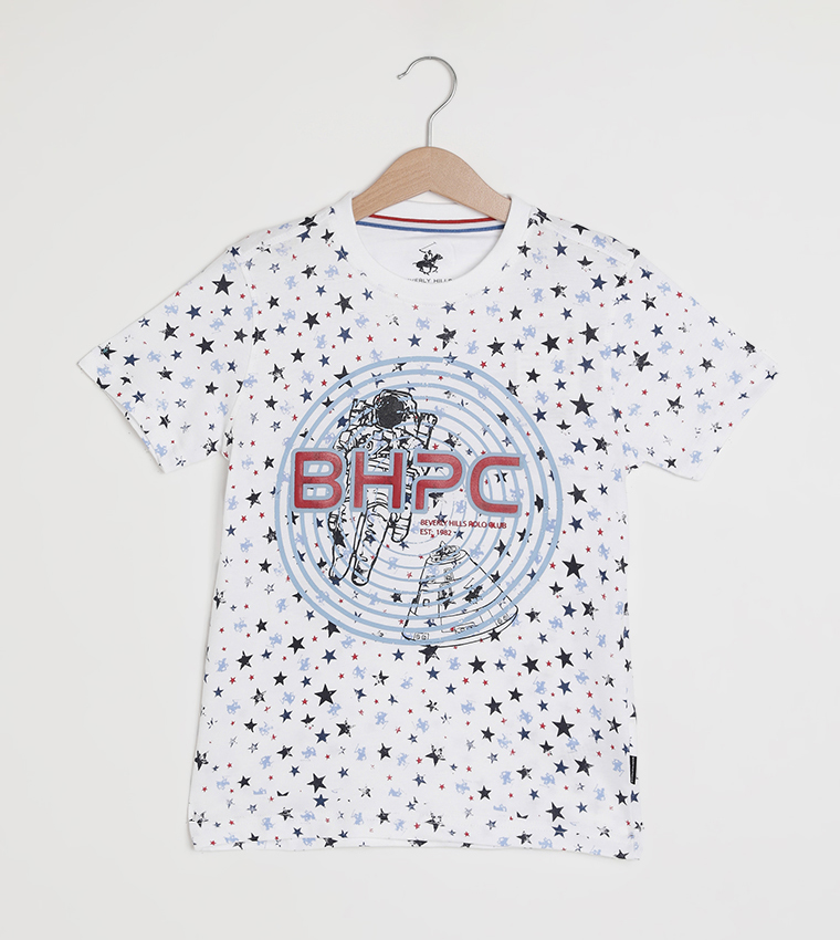 Printed Crew Neck T-Shirt