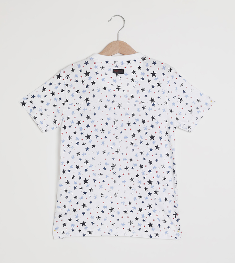 Printed Crew Neck T-Shirt