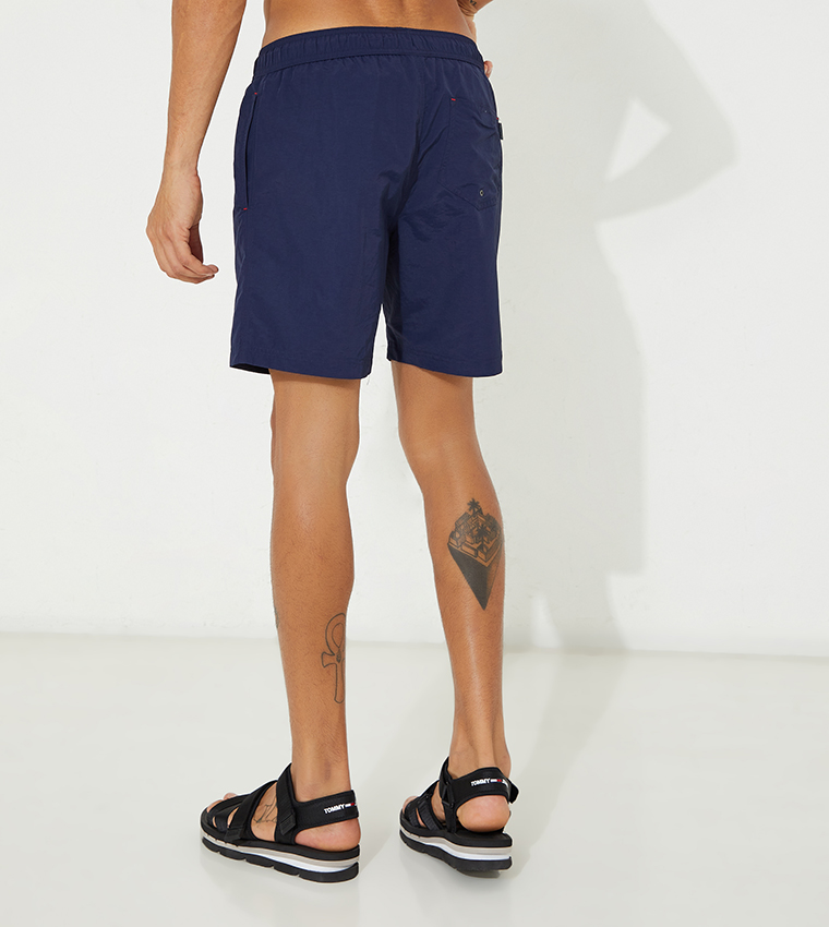 Buy Beverly Hills Polo Club Solid Casual Swim Shorts In NAVY BLUE