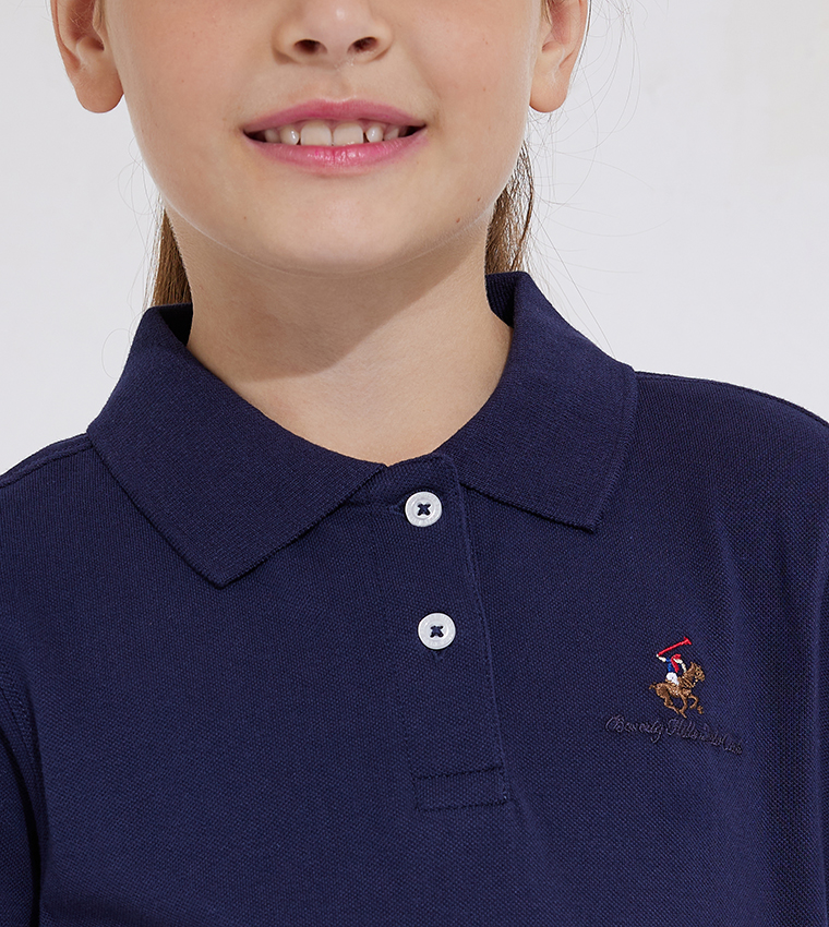 Girl's Short Sleeves Polo T-Shirt