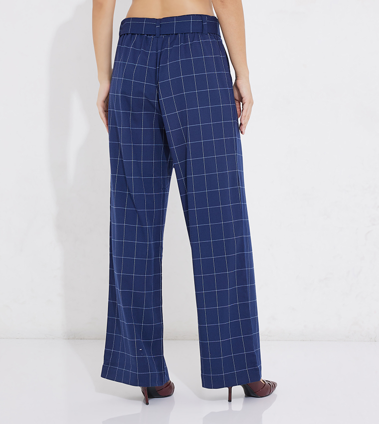 Getting Things Done Plaid Pants