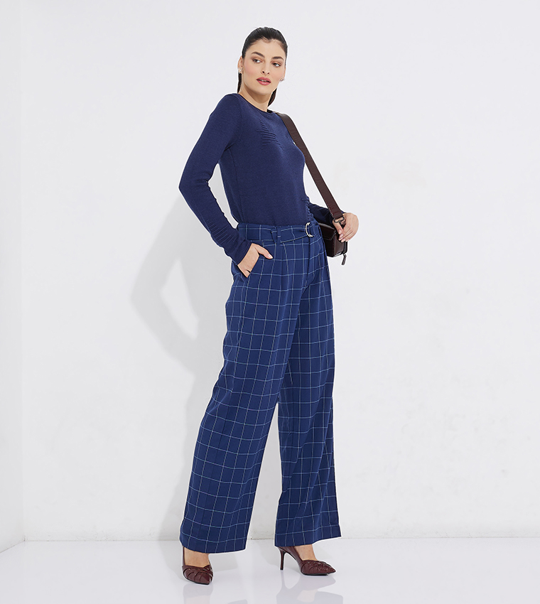 Getting Things Done Plaid Pants