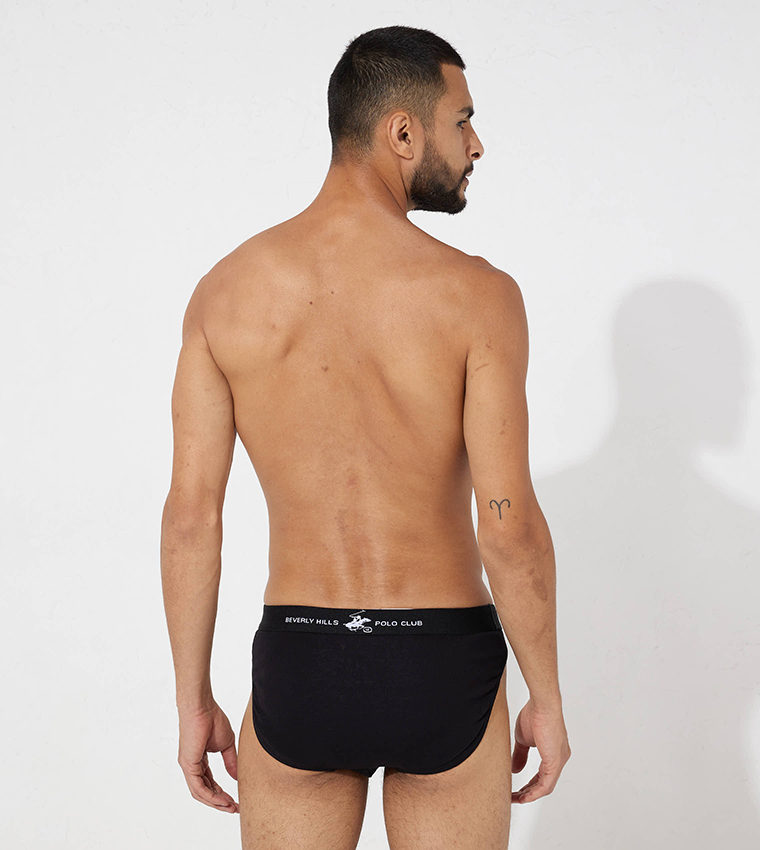 Pack of 3 Logo Waistband Briefs