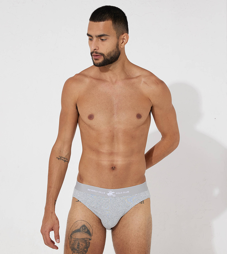Pack of 3 Logo Waistband Briefs
