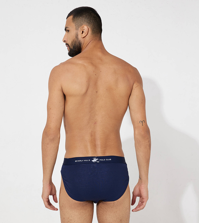 Pack of 3 Logo Waistband Briefs