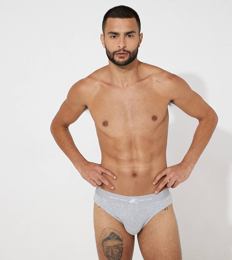 Pack of 3 Logo Waistband Briefs